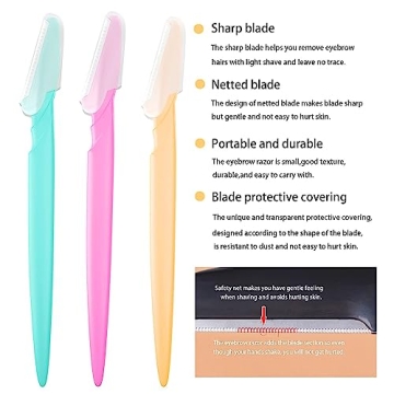 12 Pcs Face Razors for Women, Perfect for Shaping