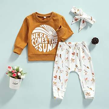 Adorable Baby Girl Clothes Set for Birthdays & Holidays
