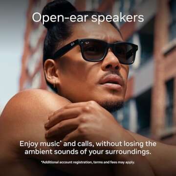 Meta Blank Cat Eye Sunglasses with Smart Features