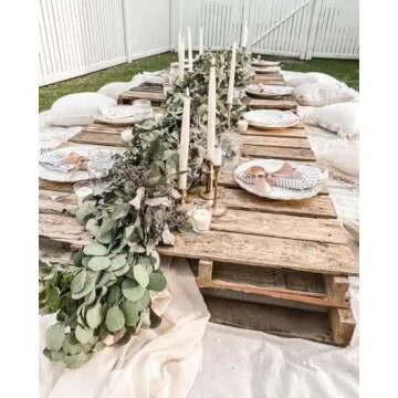 LampLust Flameless Taper Candles, Realistic 3D Flame with Wick, 11 Inch, 4 Pack, WhiteReal Wax, Flickering Flameless Candle LED, Remote & Batteries Included, Home Decor, Mantel & Wedding Centerpieces