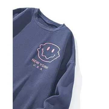 Stylish SAFRISIOR Women's Oversized Fleece Sweatshirt