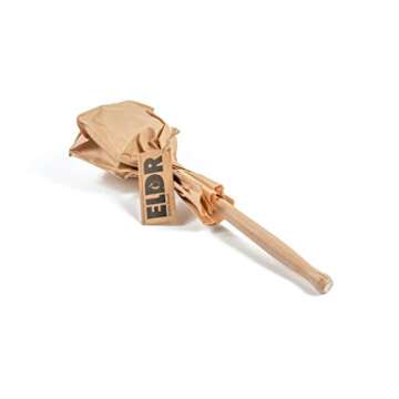 ELDR Supply Bottle Brush, 14in Extra Long German Beechwood Handle, Strong Hemp Bristles, Zero Waste, Cleans and Scrubs Hard to Reach Wide Mouth Jars, Glasses, and Tumblers