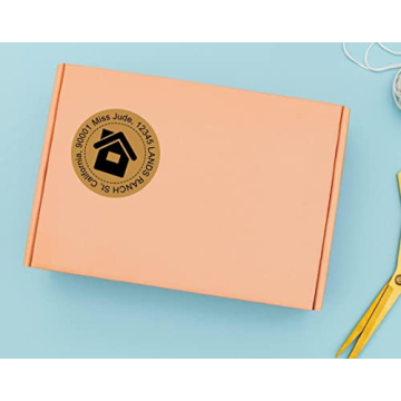 JUMPUPPY 2” Round Thermal Sticker Labels for Printing