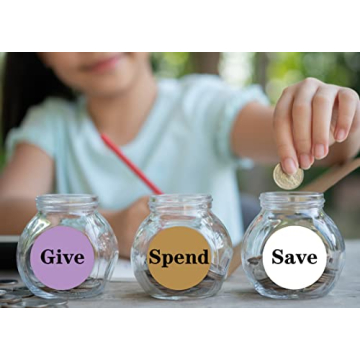 JUMPUPPY 2” Round Thermal Sticker Labels for Printing