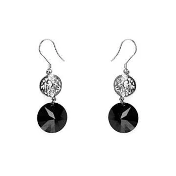 Kare & Kind 200 pcs Earring Hooks - Stylish Silver DIY Jewelry