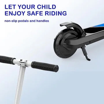 LINGTENG Kids Electric Scooter with Adjustable Height