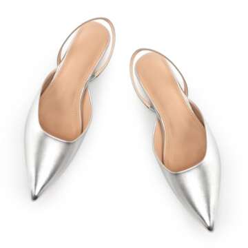 DREAMCIA Slingback Flats for Women – Stylish & Comfortable