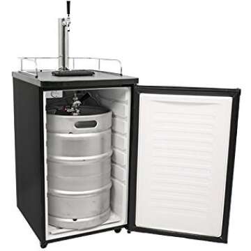 EdgeStar KC2000SS Full Size Kegerator with CO2 and Drip Tray