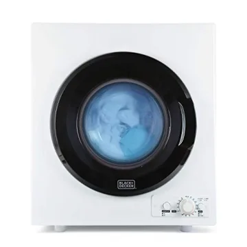 BLACK+DECKER Compact Dryer for Standard Outlet, 4 Modes