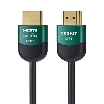 Zeskit Lite Slim HDMI Cable 48Gbps 4K120 8K60 HDR