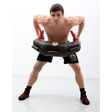30 lb Genuine Leather Bulgarian Bag for Fitness MMA Training