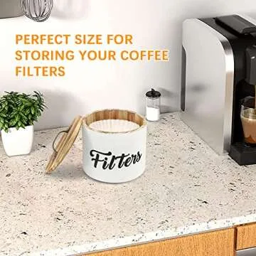 Elegant ANRXNCY Coffee Filter Holder for Your Kitchen