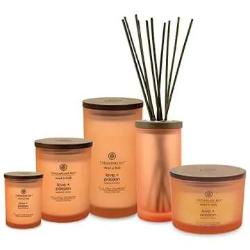 Chesapeake Bay Candle PT31905 Scented Candle, Love + Passion (Grapefruit Mango), Medium, Home Décor