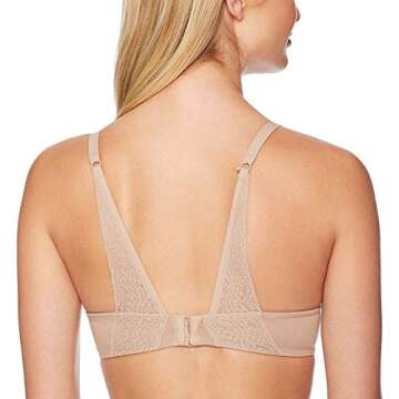 Warner's Women's Cloud 9 Super Soft Underwire Lift Convertible T-Shirt Bra RF2691A, Toasted Almond, 36D