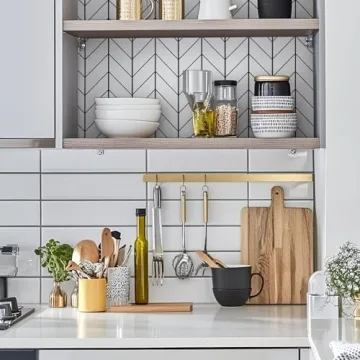 LXCREAT Black and White Peel and Stick Wallpaper for Stylish Interiors