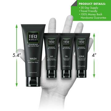 Tiege Hanley Men’s Skin Care System Level 1 Essentials