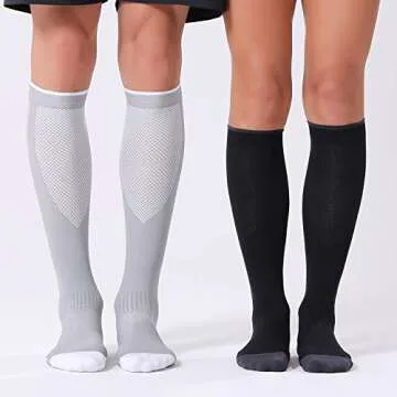 FITRELL Compression Socks for Men and Women 20-30mmHg