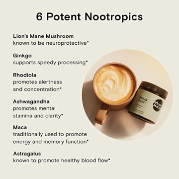 Moon Juice Brain Dust Supplement for Enhanced Memory & Focus