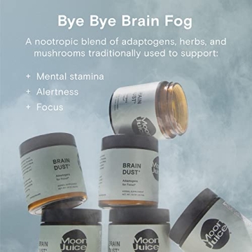 Moon Juice Brain Dust Supplement for Enhanced Memory & Focus