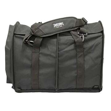 Sturdibag Extra Large Pet Carrier Flexible Height Pet Tote, Black,Size XL { 20"L x 16"H x 12"W}