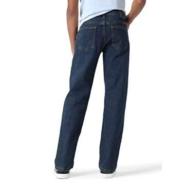 Wrangler Boys' Straight Fit Jean, Skyline, 7
