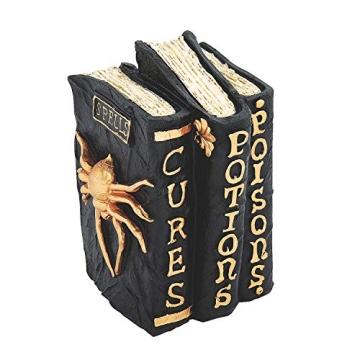 Witch and Wizard Spellbook Halloween Decor for Home