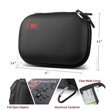 I GO 85 Piece Compact First Aid Kit for Travel & Outdoor