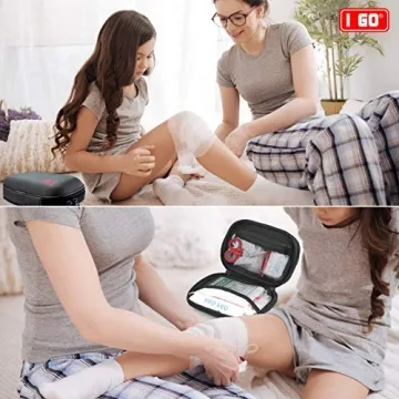 I GO 85 Piece Compact First Aid Kit for Travel & Outdoor