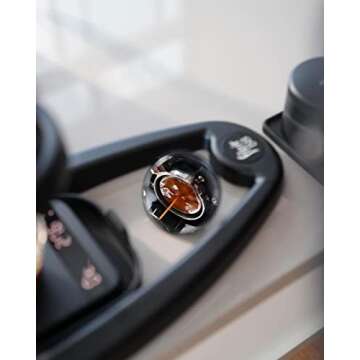 Normcore Espresso Shot Mirror for Bottomless Portafilter – Adjustable and Magnetic Accessory for t...