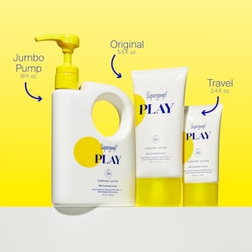 Supergoop! SPF 50 Lotion - Fast Absorbing & Waterproof Sunscreen