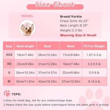 Cozy Plaid Dog Sweater Dress for Small Dogs and Cats