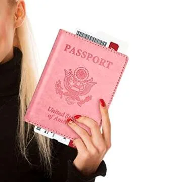 Eoehro Passport & Vaccine Card Holder - Compact & Waterproof