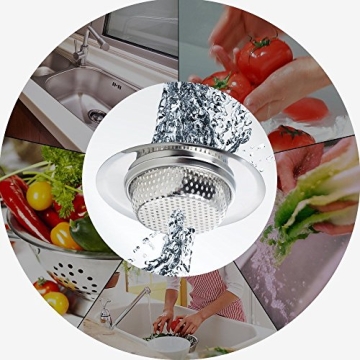Fengbao Stainless Steel Kitchen Sink Strainer Set 2PCS