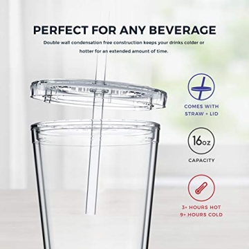 Shop Maars Insulated Tumblers 16 oz - Perfect for All Drinks