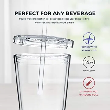 Shop Maars Insulated Tumblers 16 oz - Perfect for All Drinks