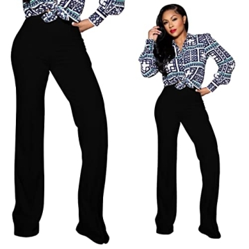 Comfortable High Waisted Dress Pants for Women