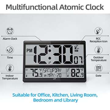 LFF Atomic Wall Clock