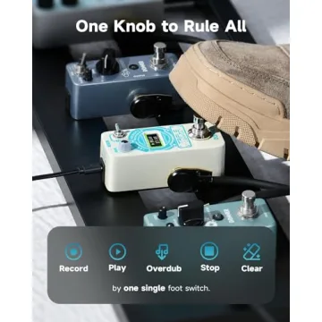 Donner Triple Looper Guitar Pedal with 90 mins Looping