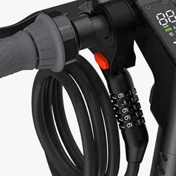 Segway Ninebot 5-Digit Combination Cable Lock for Retail
