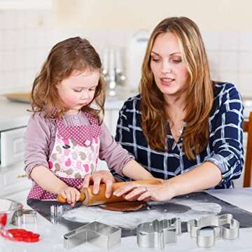 6 Truck Cookie Cutters Set for Fun Baking Activities