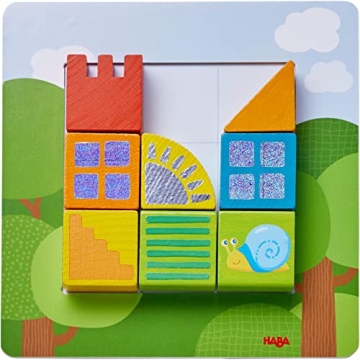 HABA Animal Squares Wooden Puzzle for Toddlers
