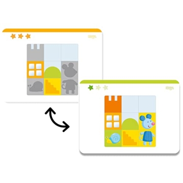 HABA Animal Squares Wooden Puzzle for Toddlers