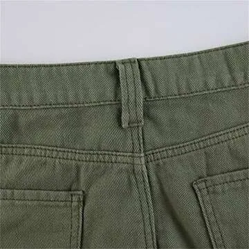 Y2K Pleated Denim Skirt Casual Low Waist Mini Skirt