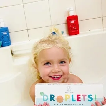 Dabble & Dollop Bath Bombs 100% Natural Fun for Kids