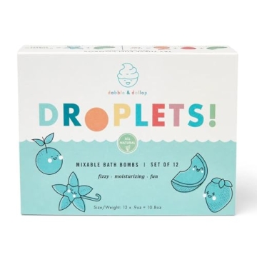 Dabble & Dollop Bath Bombs 100% Natural Fun for Kids