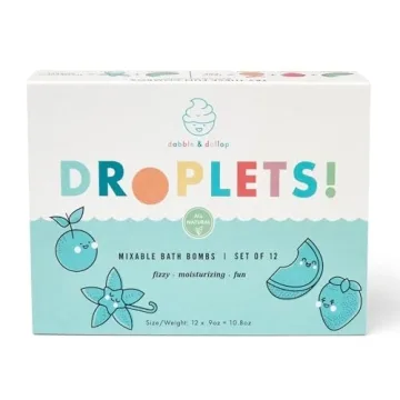 Dabble & Dollop Bath Bombs 100% Natural Fun for Kids