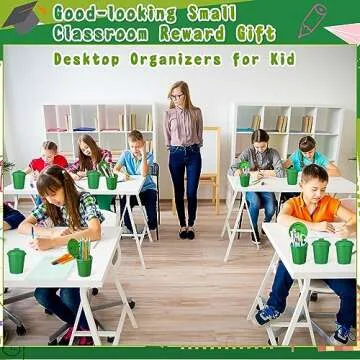 Zubebe 24 Pcs Mini Trash Canwith Lids for Home & Parties