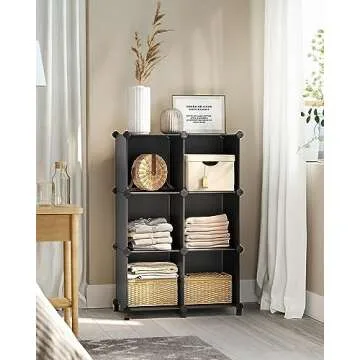 SONGMICS 6 Cube Storage Organizer for Flexible Spaces