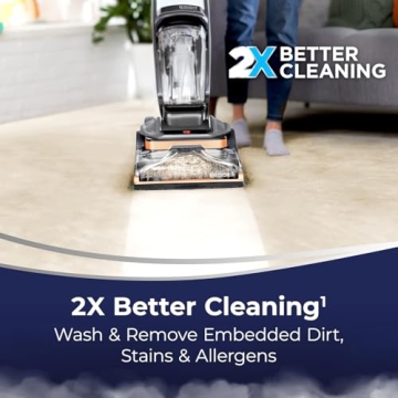 BISSELL HydroSteam Pet Carpet Cleaner Fast Dry Technology