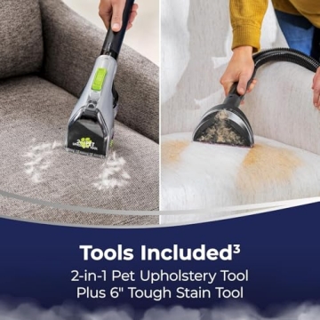 BISSELL HydroSteam Pet Carpet Cleaner Fast Dry Technology